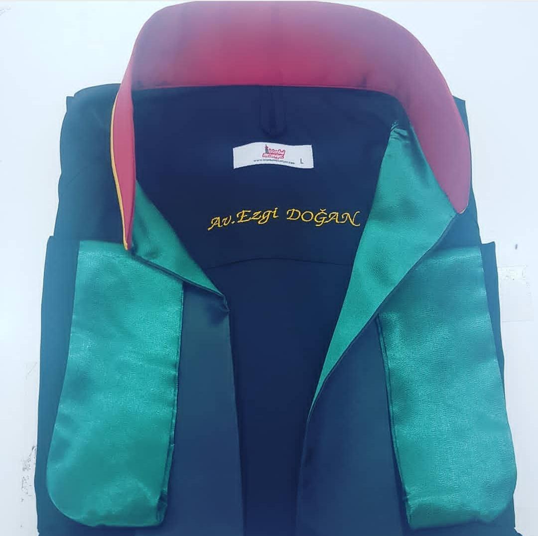 Avukat Cübbesi Krep Şanel XS (150-158CM - 50-55KG) - İstiyorum